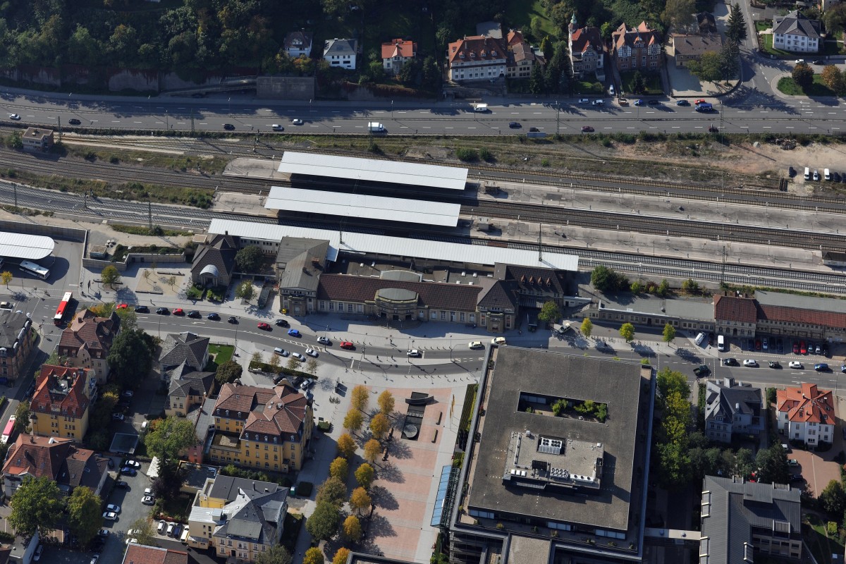 Bahnhofsgebäude Bahnhof Coburg