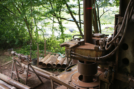 Drilling work Summer 2010